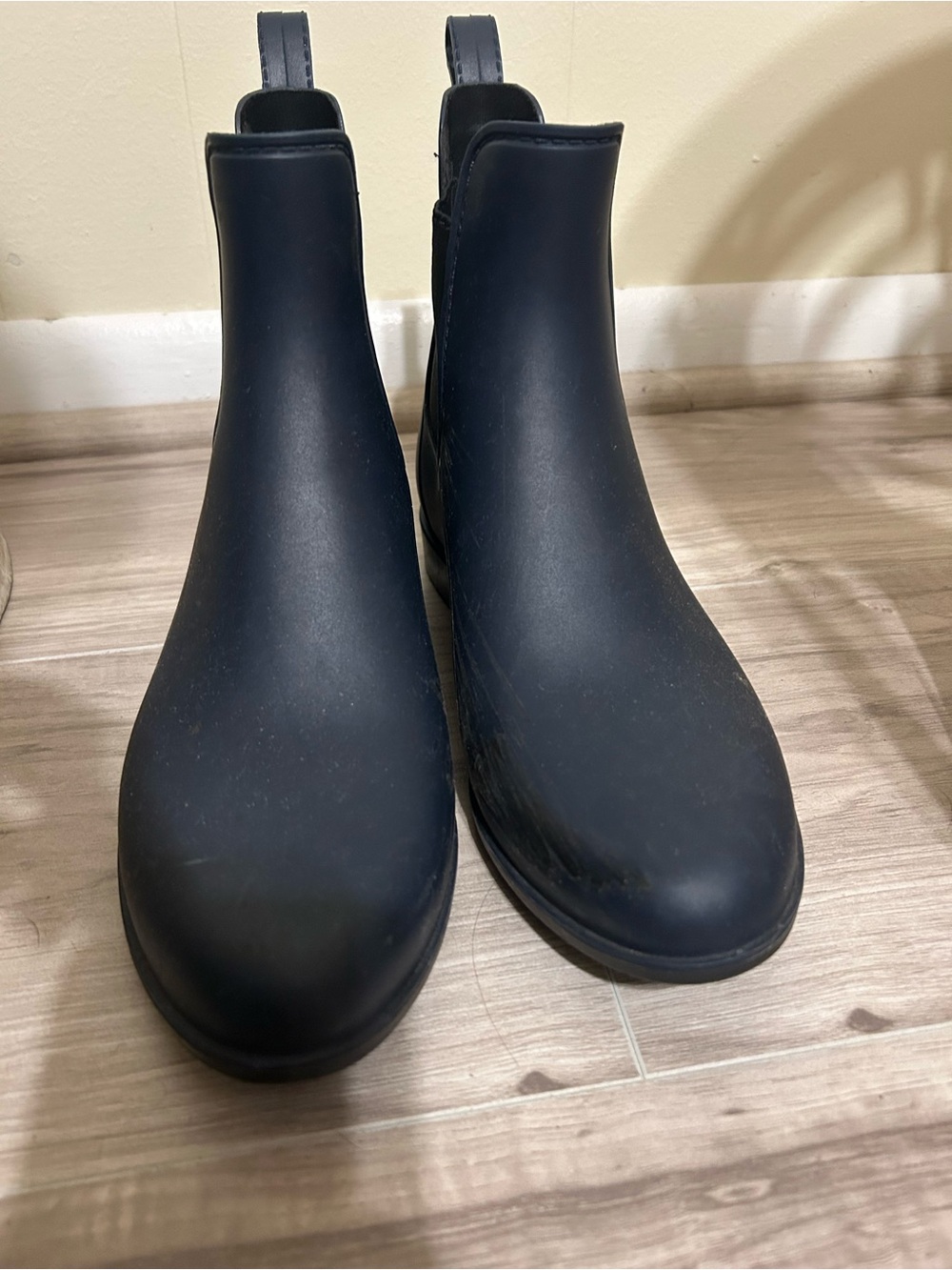 Sam Edelman Black Chelsea Rain Boots